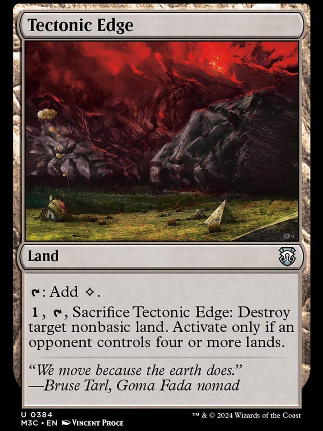 Tectonic Edge (Modern Horizons 3 Commander) 1