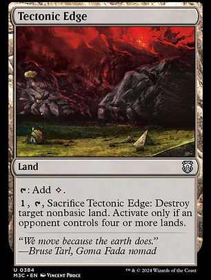 Tectonic Edge (Modern Horizons 3 Commander)
