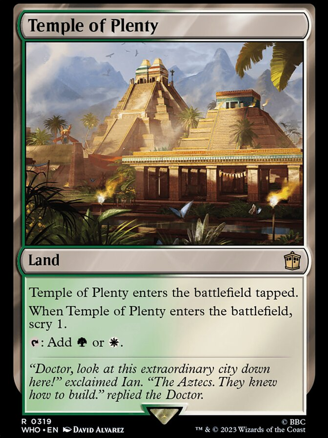 Temple of Plenty (Doctor Who) 1