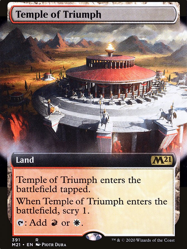Temple of Triumph (Core Set 2021) 1