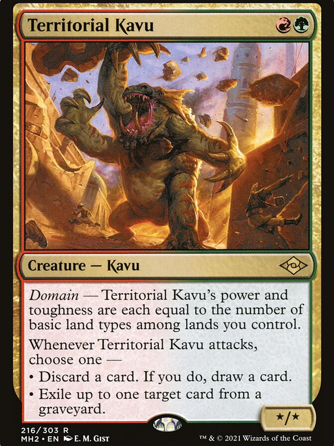 Territorial Kavu (Modern Horizons 2) 1