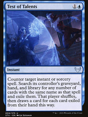 Test of Talents (Strixhaven: School of Mages)