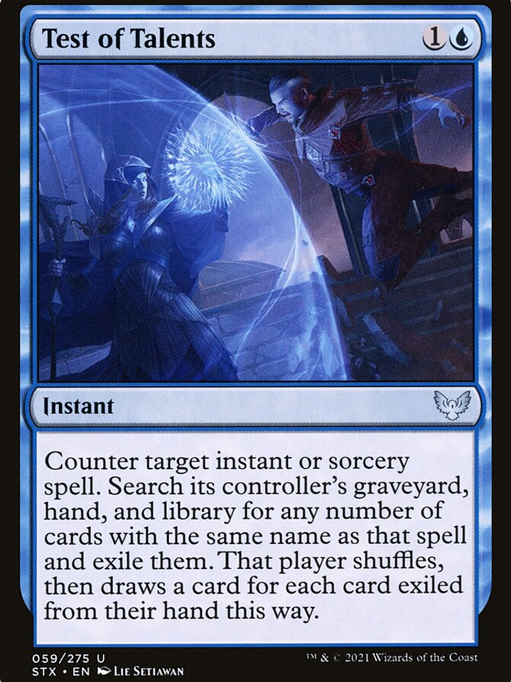 Test of Talents (Strixhaven: School of Mages) 1