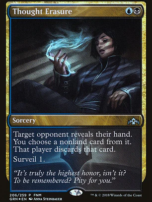 Thought Erasure (Guilds of Ravnica Promos)