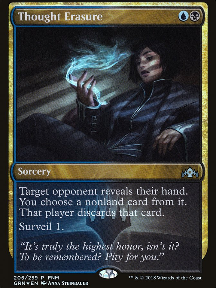 Thought Erasure (Guilds of Ravnica Promos) 1