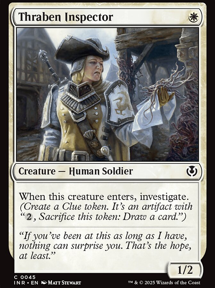Thraben Inspector (Innistrad Remastered) 1