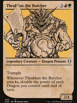 Thrakkus the Butcher (Commander Legends: Battle for Baldur's Gate)