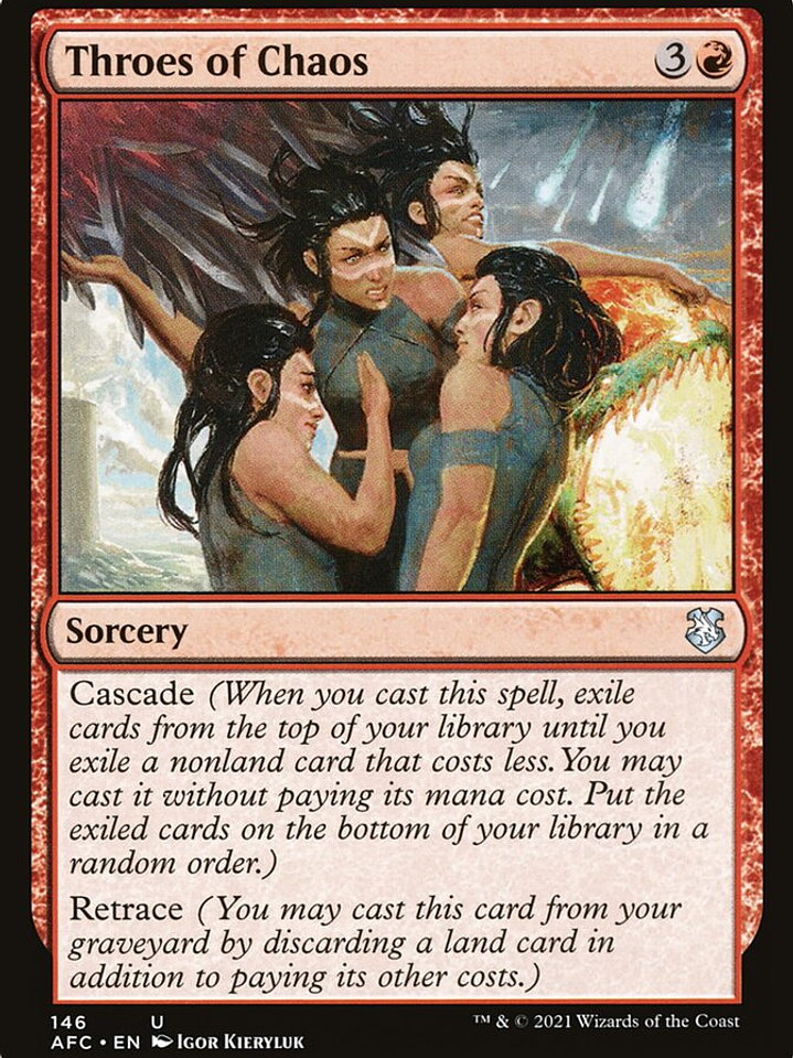 Throes of Chaos (Forgotten Realms Commander) 1