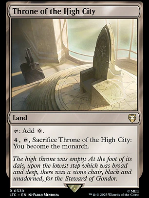 Throne of the High City (Tales of Middle-earth Commander)