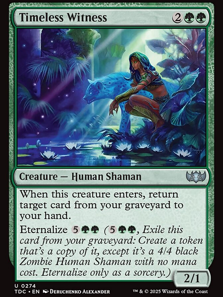 Timeless Witness (Tarkir: Dragonstorm Commander) 1