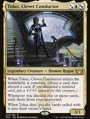 Toluz, Clever Conductor (Streets of New Capenna)