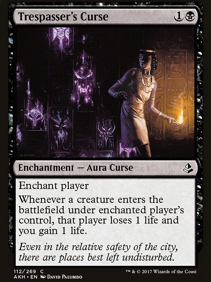 Trespasser's Curse (Amonkhet) 1