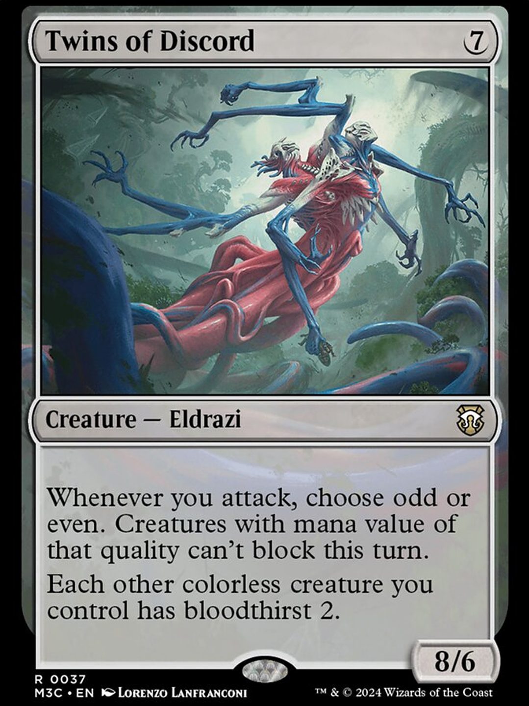 Twins of Discord (Modern Horizons 3 Commander) 1