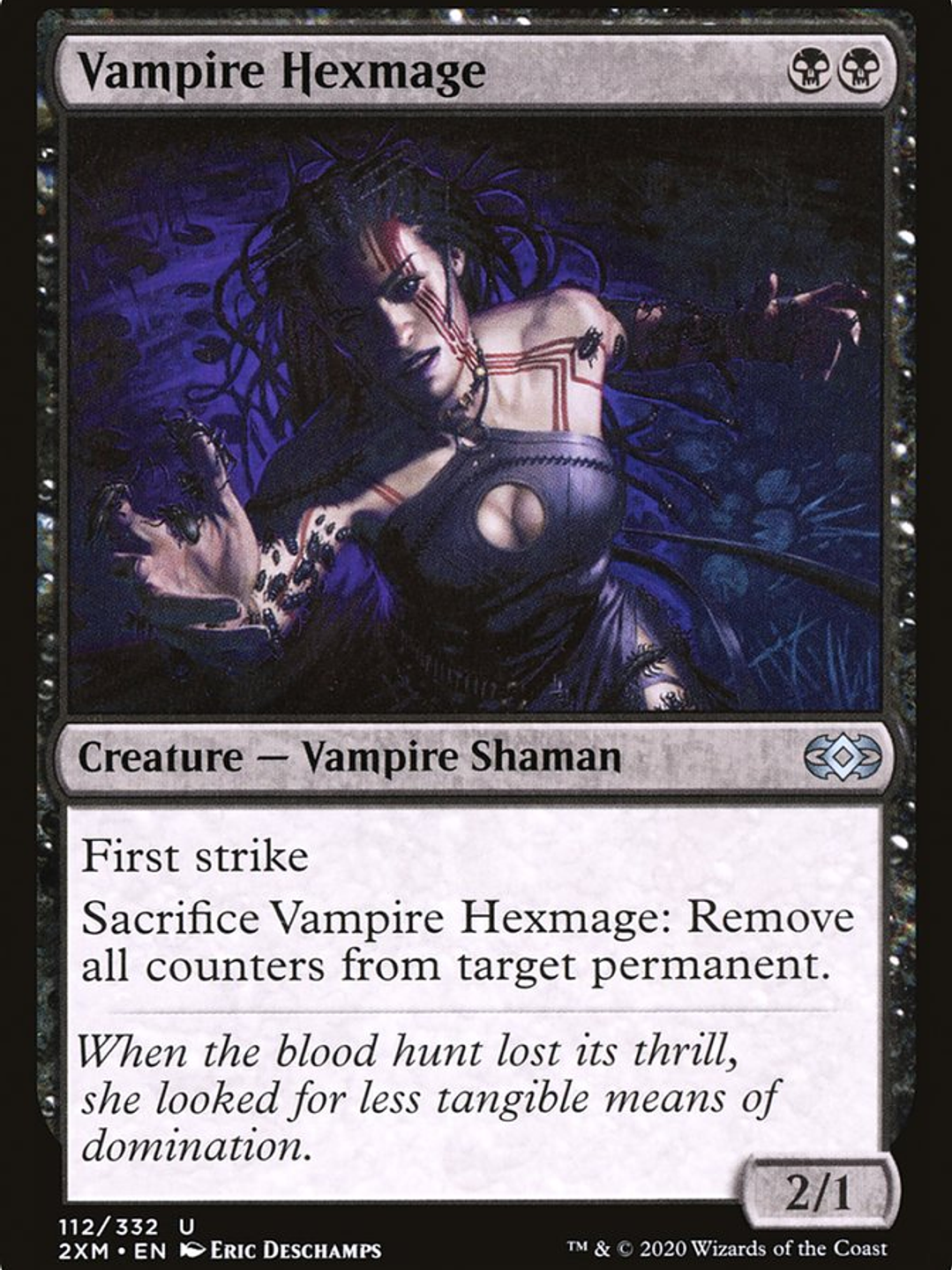 Vampire Hexmage (Double Masters) 1