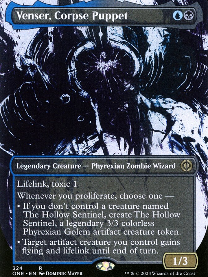 Venser, Corpse Puppet (Phyrexia: All Will Be One) 1