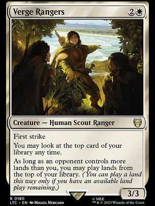 Verge Rangers (Tales of Middle-earth Commander)