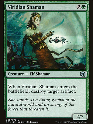 Viridian Shaman (Duel Decks: Elves vs. Inventors)
