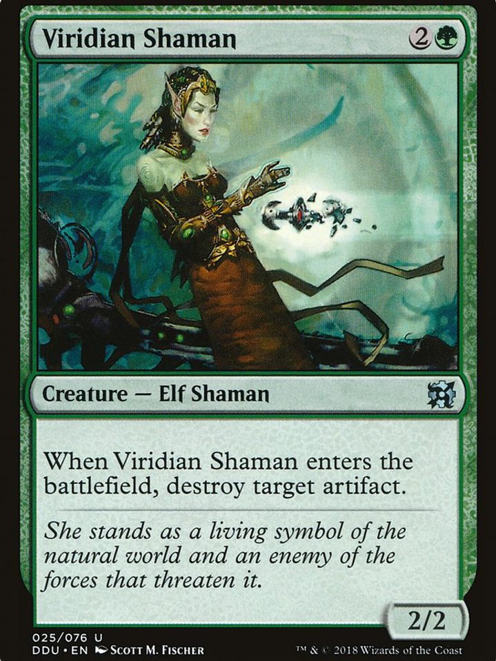 Viridian Shaman (Duel Decks: Elves vs. Inventors) 1