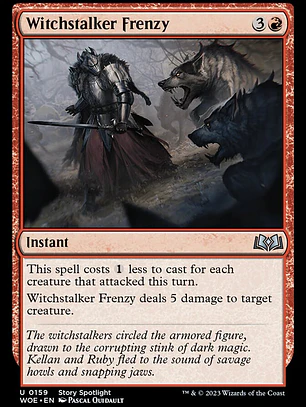 Witchstalker Frenzy (Wilds of Eldraine)