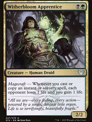 Witherbloom Apprentice (Strixhaven: School of Mages)