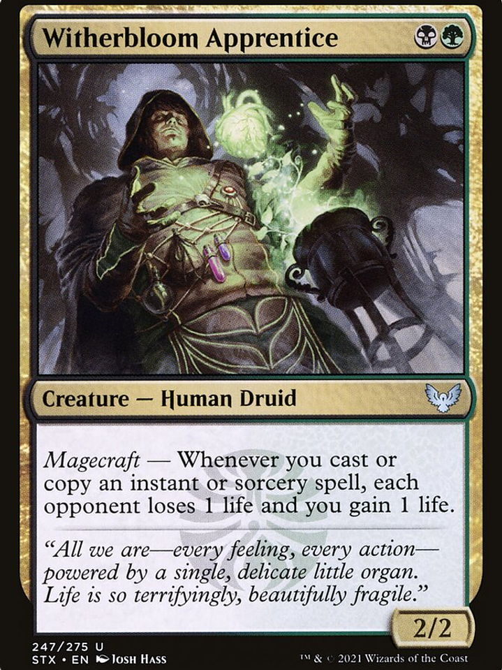 Witherbloom Apprentice (Strixhaven: School of Mages) 1