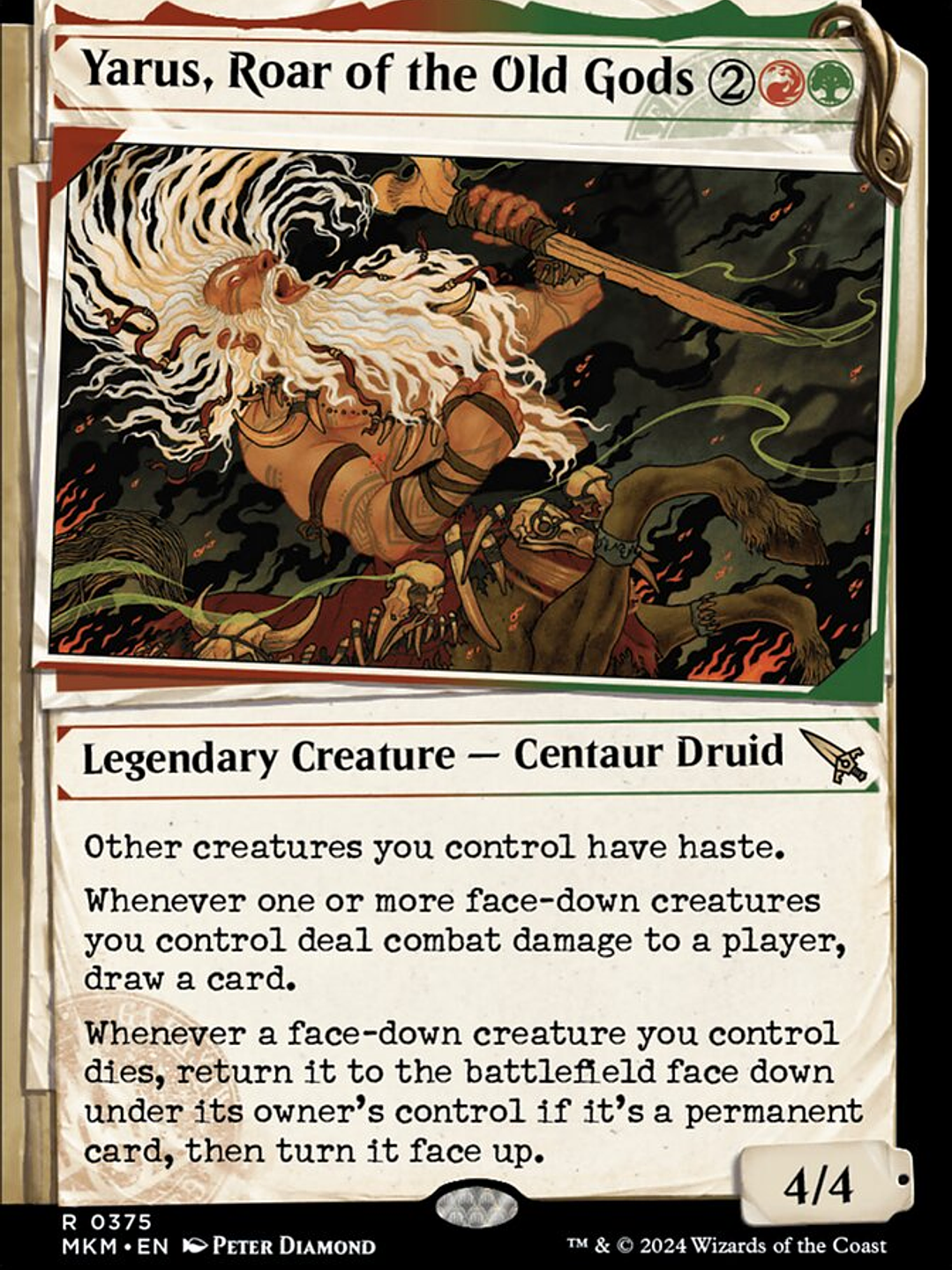 Yarus, Roar of the Old Gods (Murders at Karlov Manor) 1