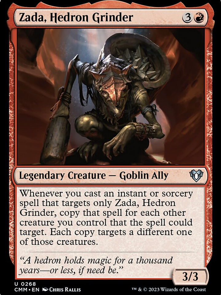 Zada, Hedron Grinder (Commander Masters) 1