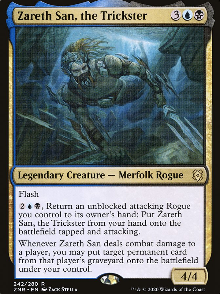 Zareth San, the Trickster (Zendikar Rising) 1