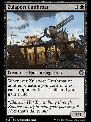 Zulaport Cutthroat (Bloomburrow Commander)
