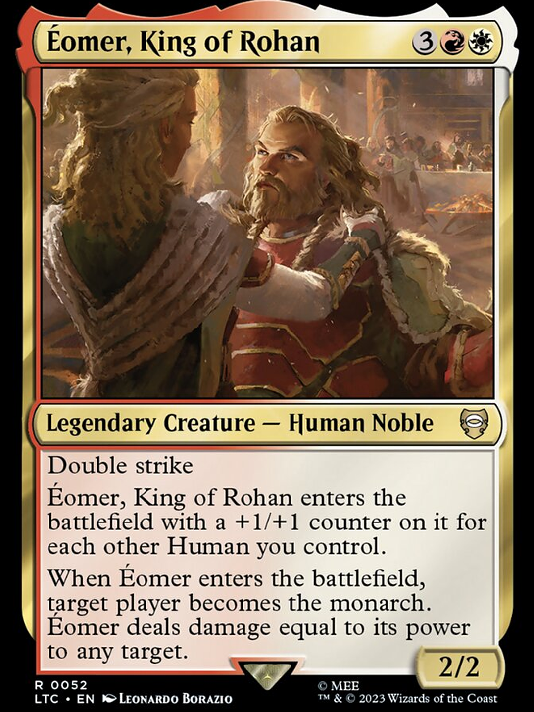 Éomer, King of Rohan (Tales of Middle-earth Commander) 1