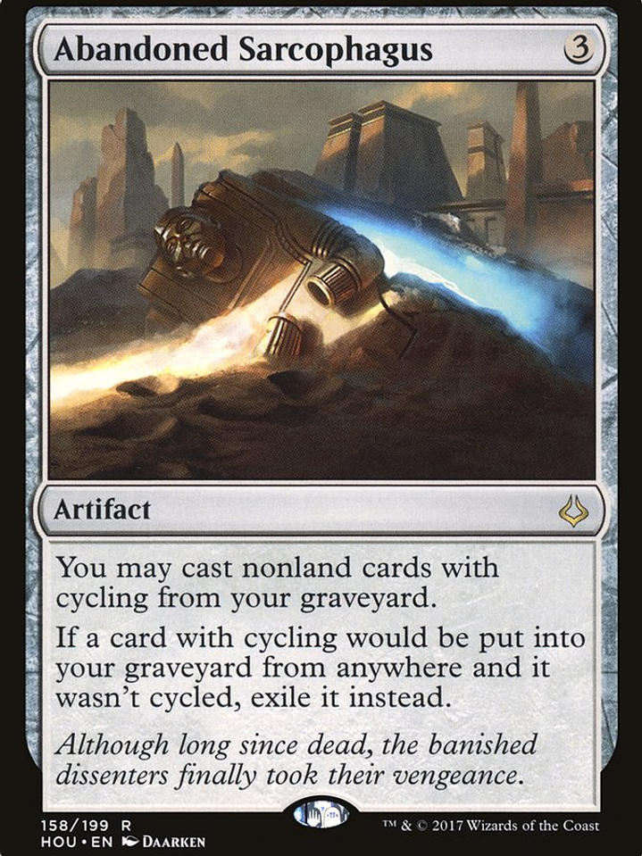 Abandoned Sarcophagus (Hour of Devastation) 1