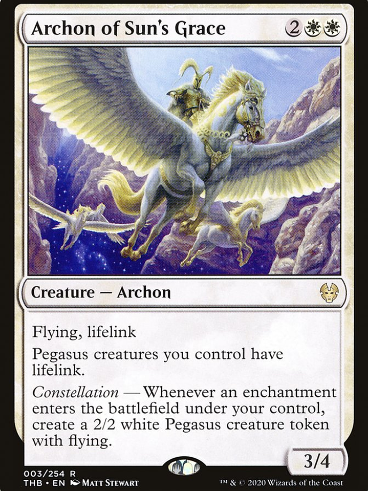 Archon of Sun's Grace (Theros Beyond Death) 1