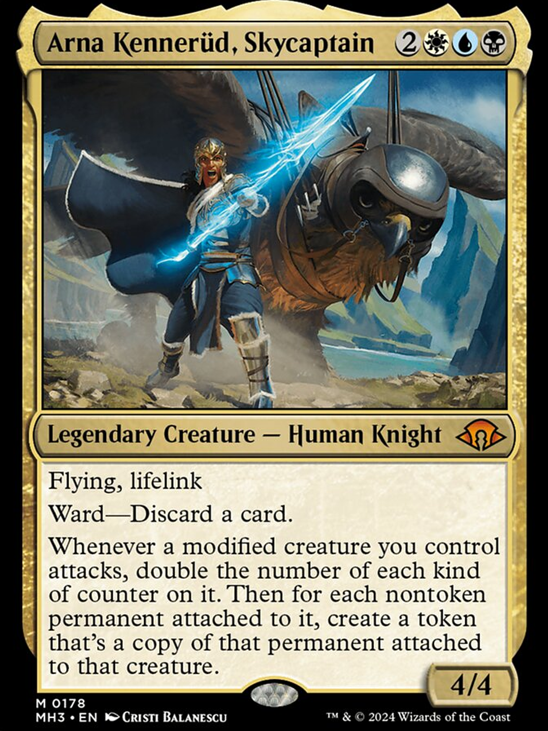 Arna Kennerüd, Skycaptain (Modern Horizons 3) 1