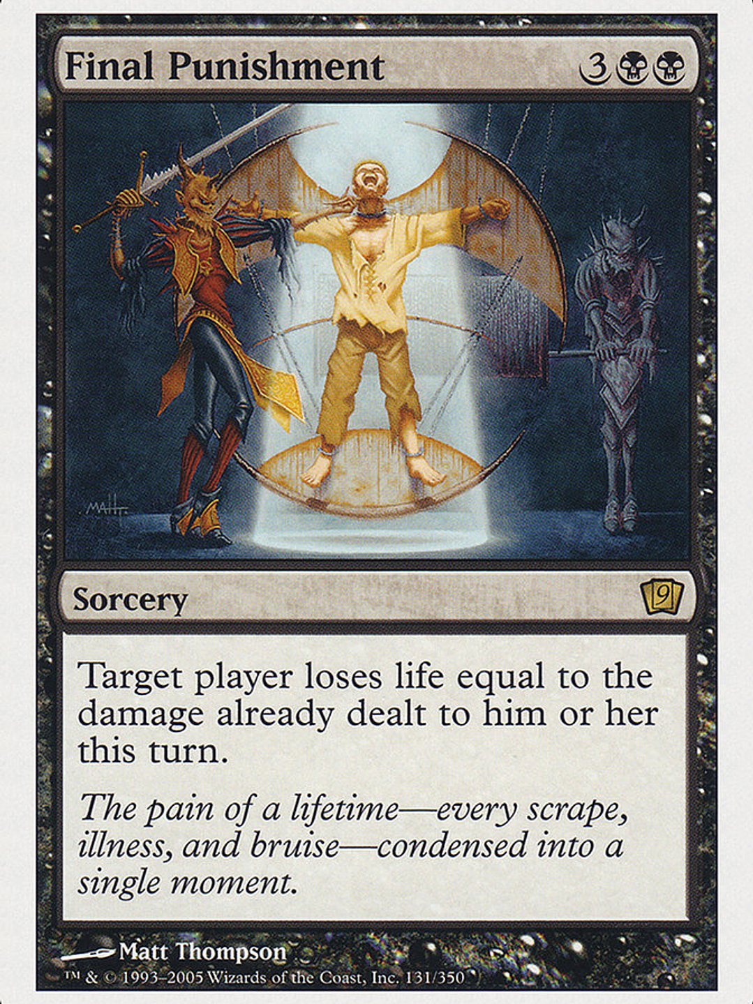 Final Punishment (Ninth Edition) 1