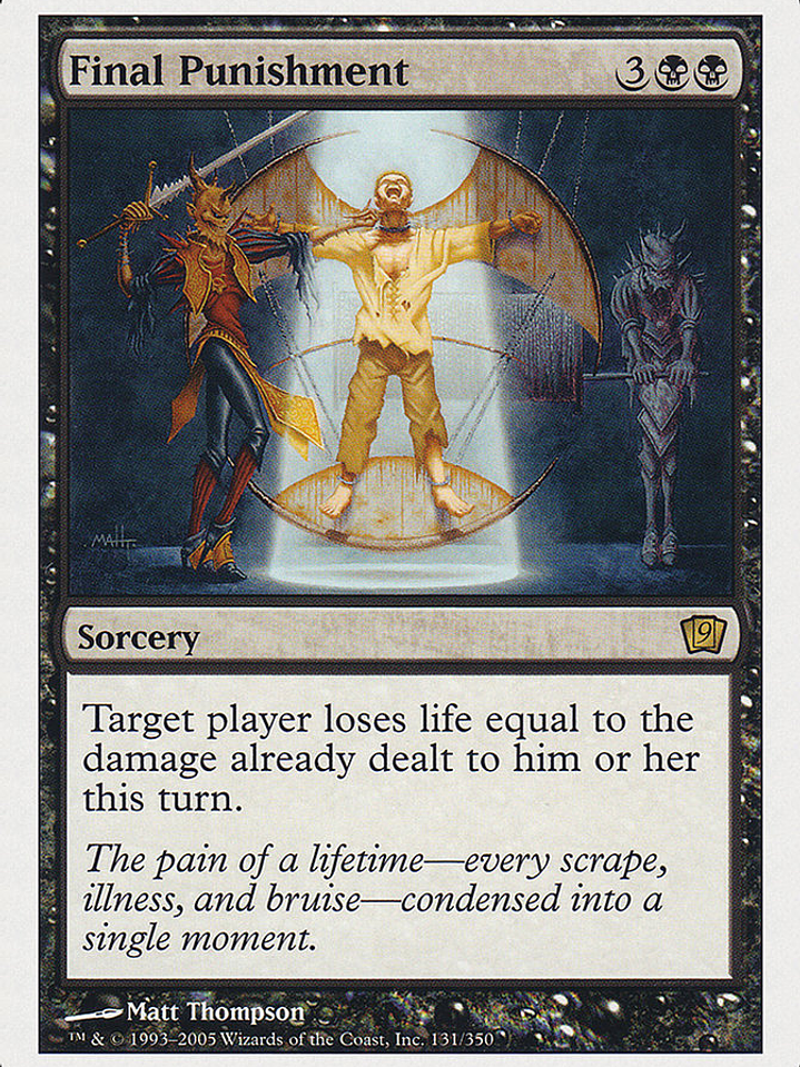 Final Punishment (Ninth Edition) 1