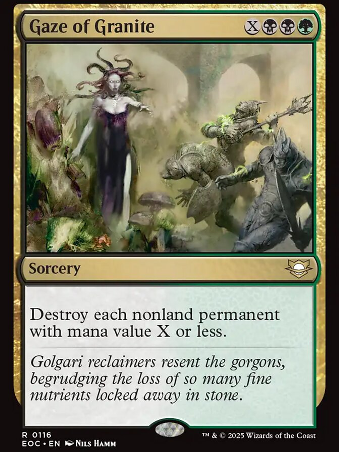 Gaze of Granite (Edge of Eternities Commander) 1