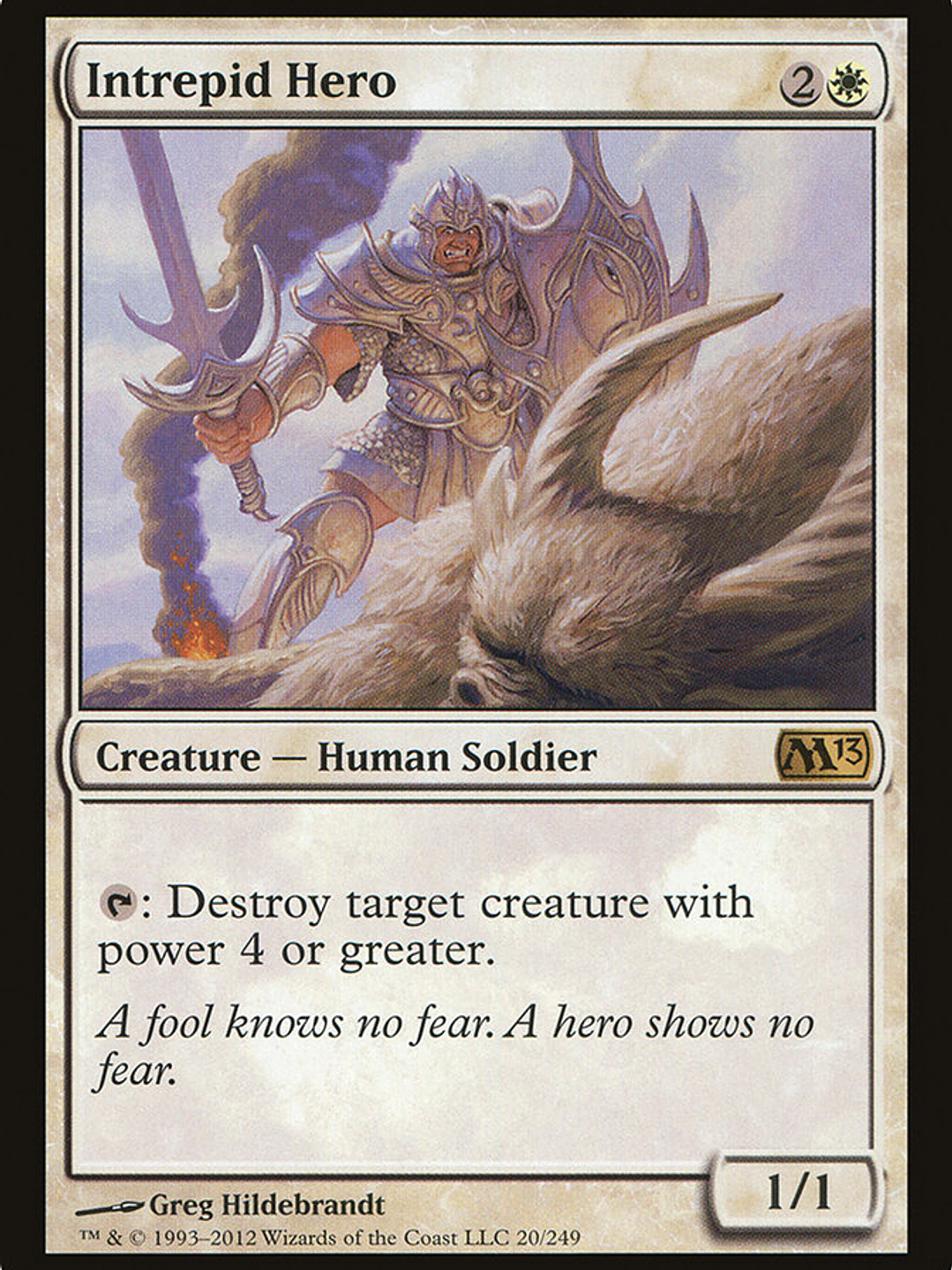 Intrepid Hero (Magic 2013) 1