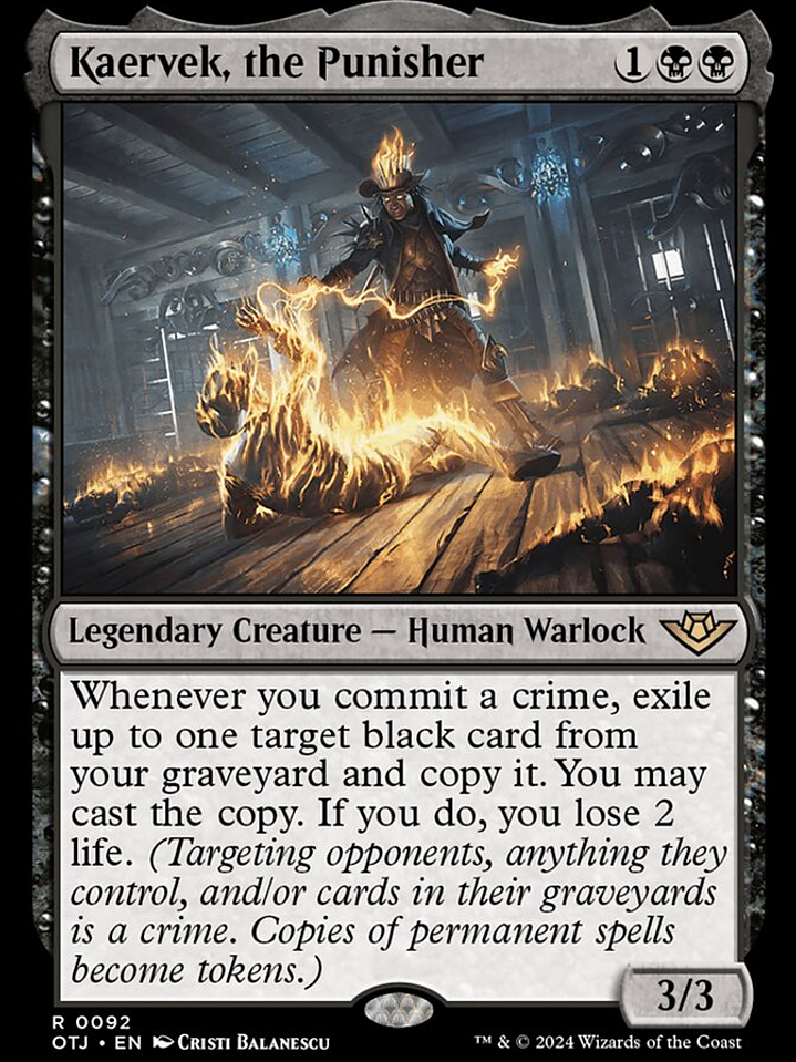 Kaervek, the Punisher (Outlaws of Thunder Junction) 1