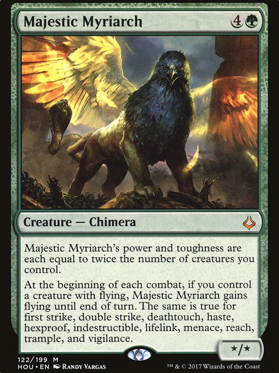 Majestic Myriarch (Hour of Devastation) 1