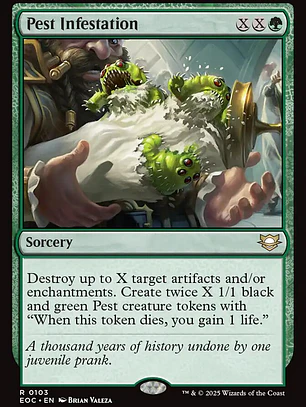 Pest Infestation (Edge of Eternities Commander)