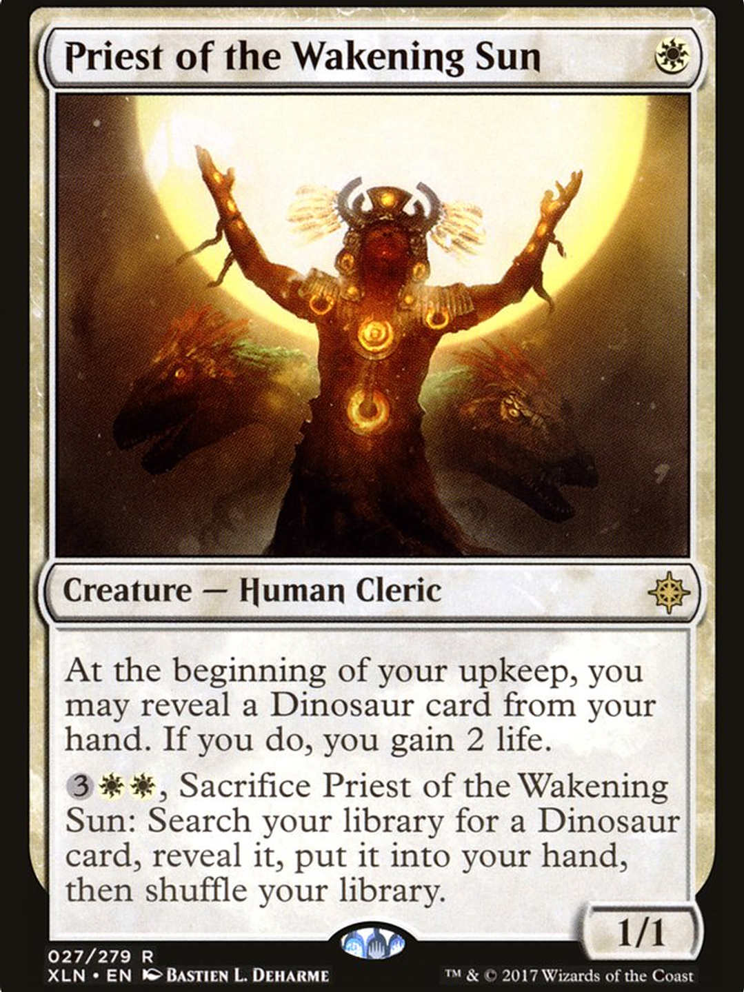 Priest of the Wakening Sun (Ixalan) 1
