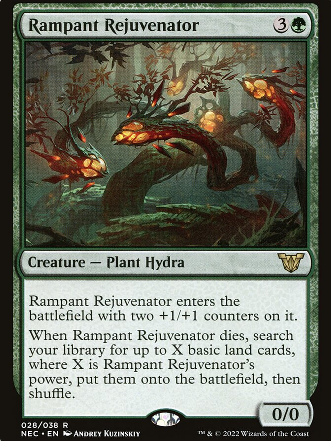 Rampant Rejuvenator (Neon Dynasty Commander) 1