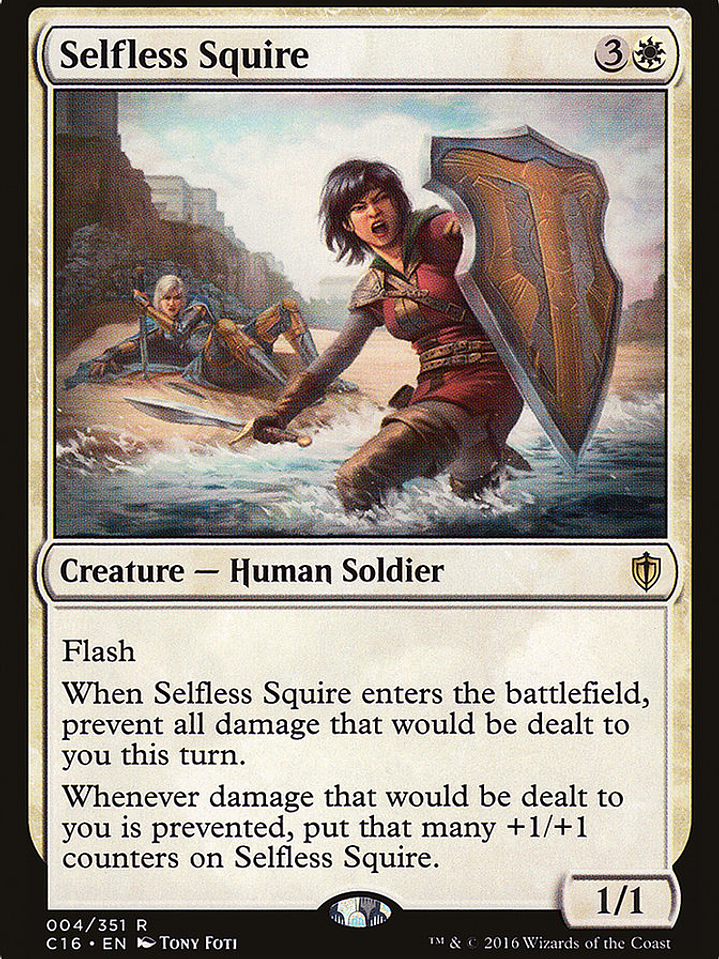 Selfless Squire (Commander 2016) 1