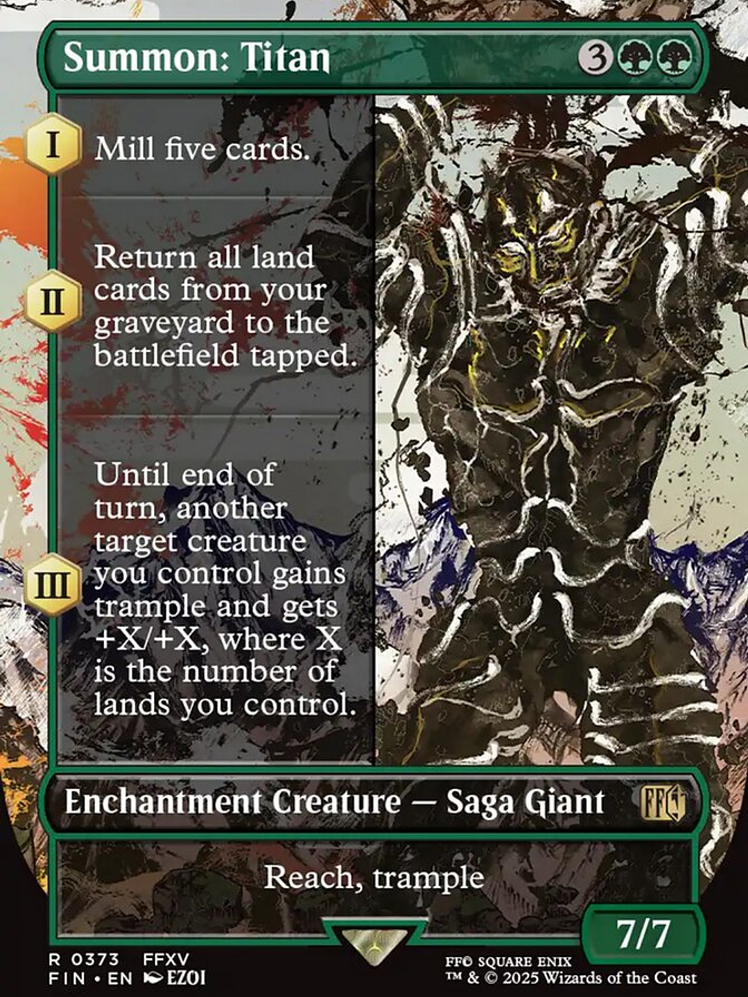 Summon: Titan (Final Fantasy) 1