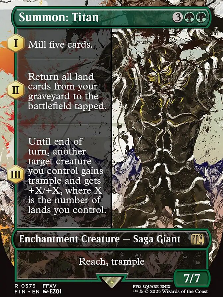 Summon: Titan (Final Fantasy) 1