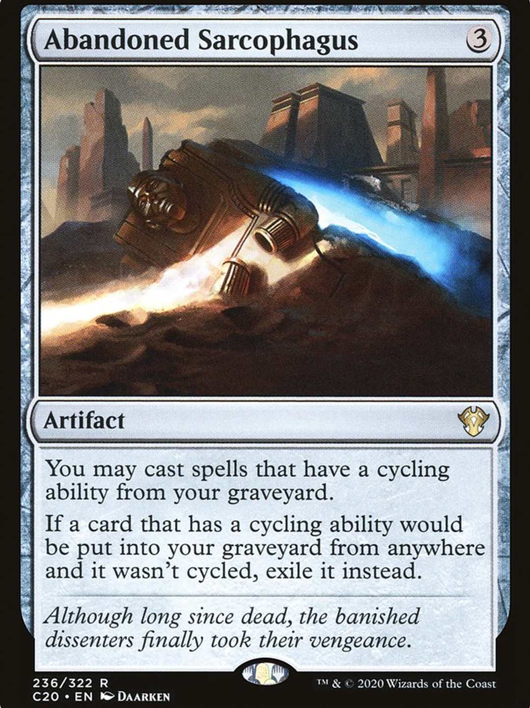 Abandoned Sarcophagus (Commander 2020) 1