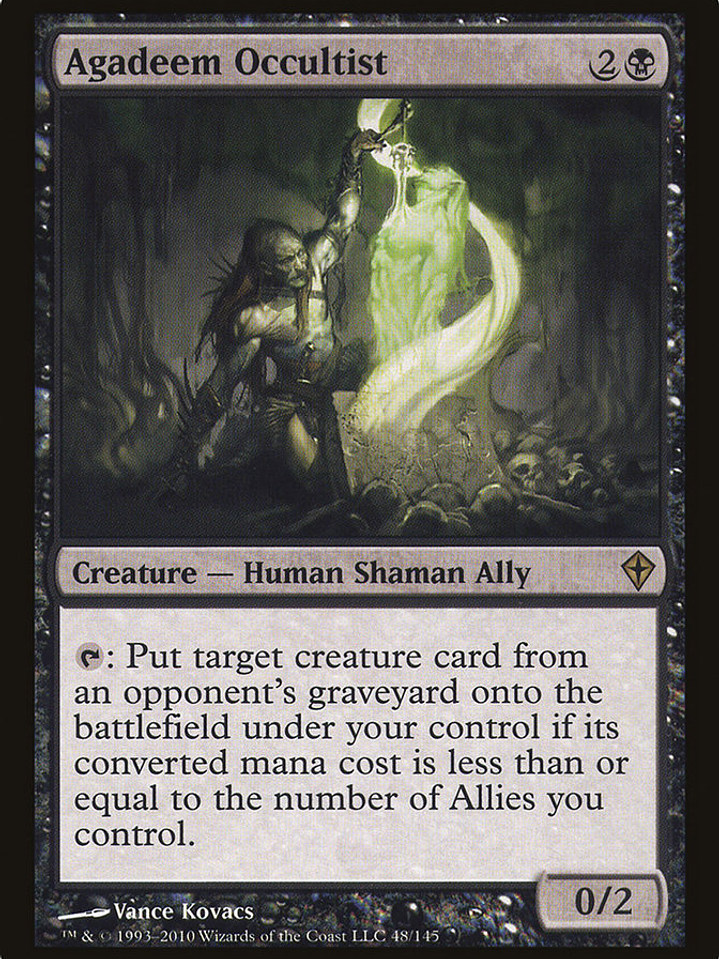 Agadeem Occultist (Worldwake) 1