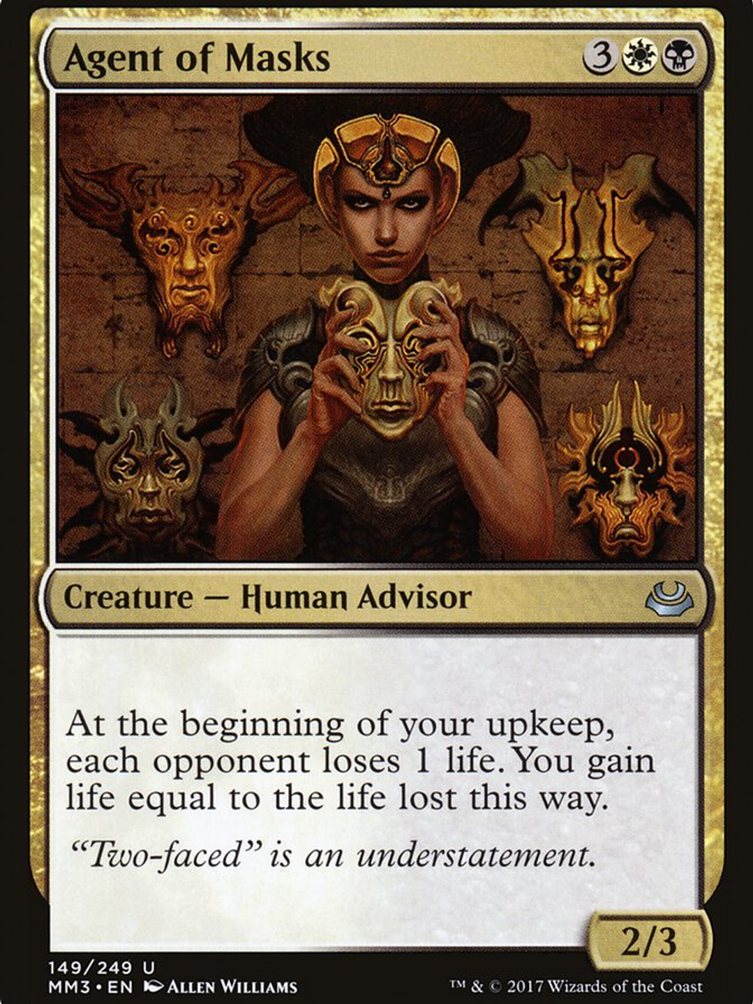 Agent of Masks (Modern Masters 2017) 1