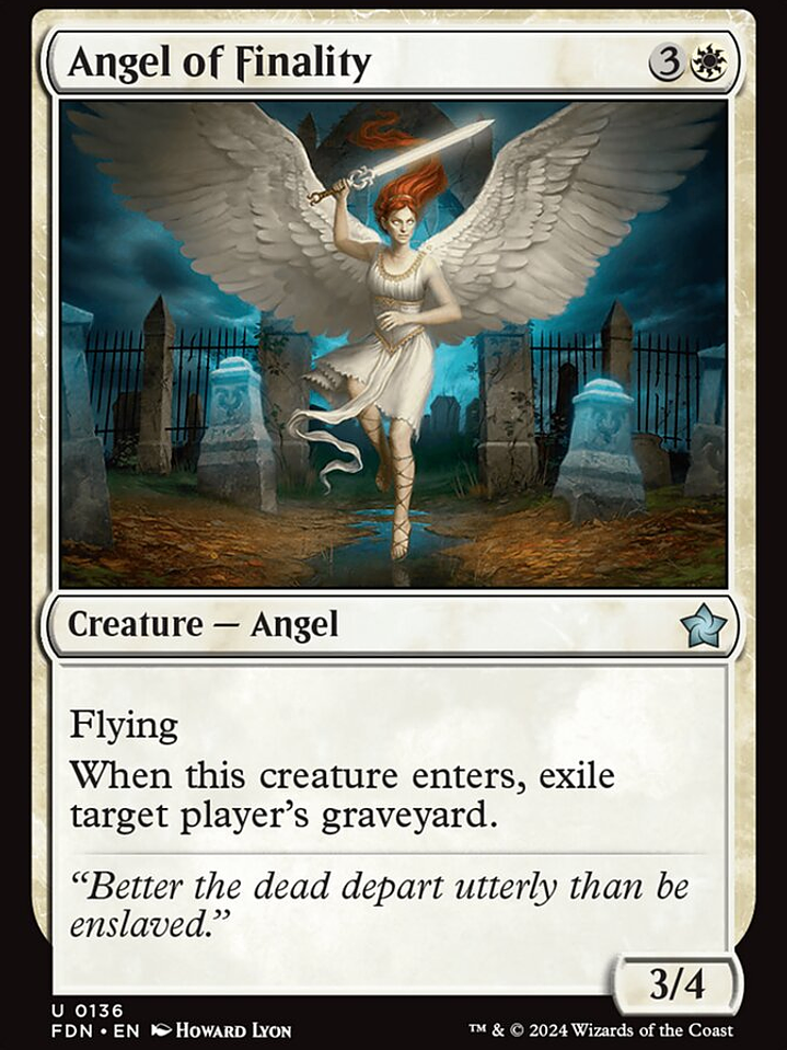 Angel of Finality (Foundations) 1