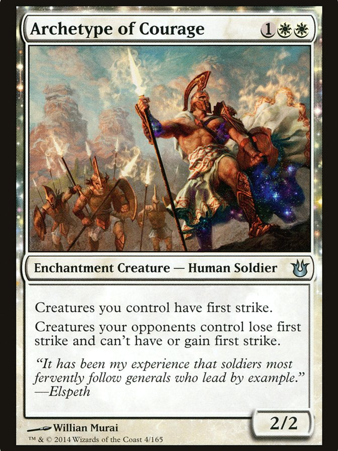 Archetype of Courage (Born of the Gods) 1
